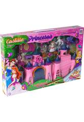 Prinzessin Castle mit Lichtern Sounds und Zubehör 24x33x5cm