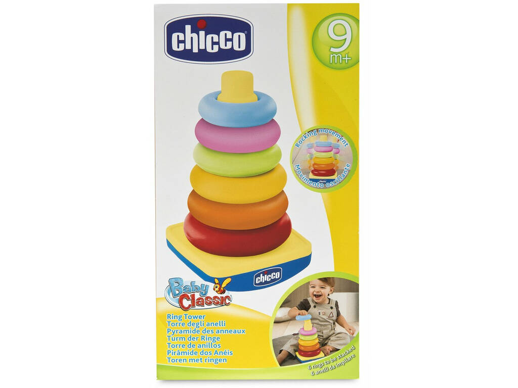 Dondolotto Basique Ring Tower Chicco 74235