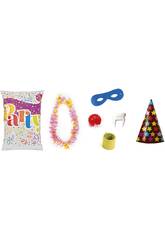 Sachet de Cotillons Transparent 6 pices Diffrentes