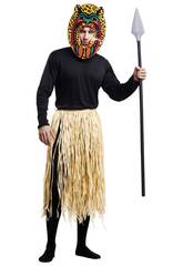 Zulu Kostüm für Männer L
