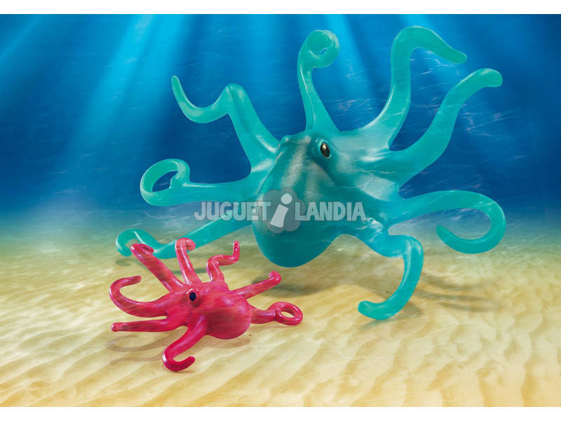 Playmobil Octopus Com Bebê 9066