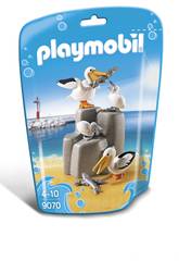 Playmobil Famille de Pélicans 9070