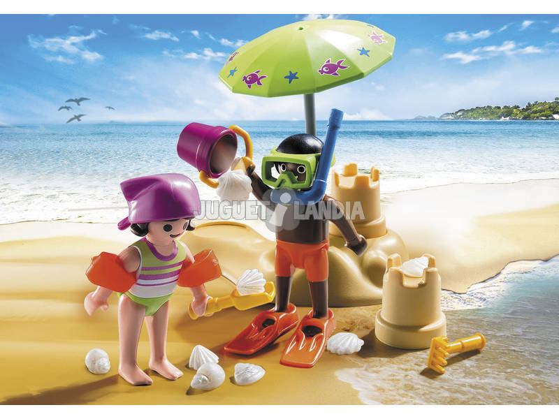 Playmobil Crianças Na Praia 9085