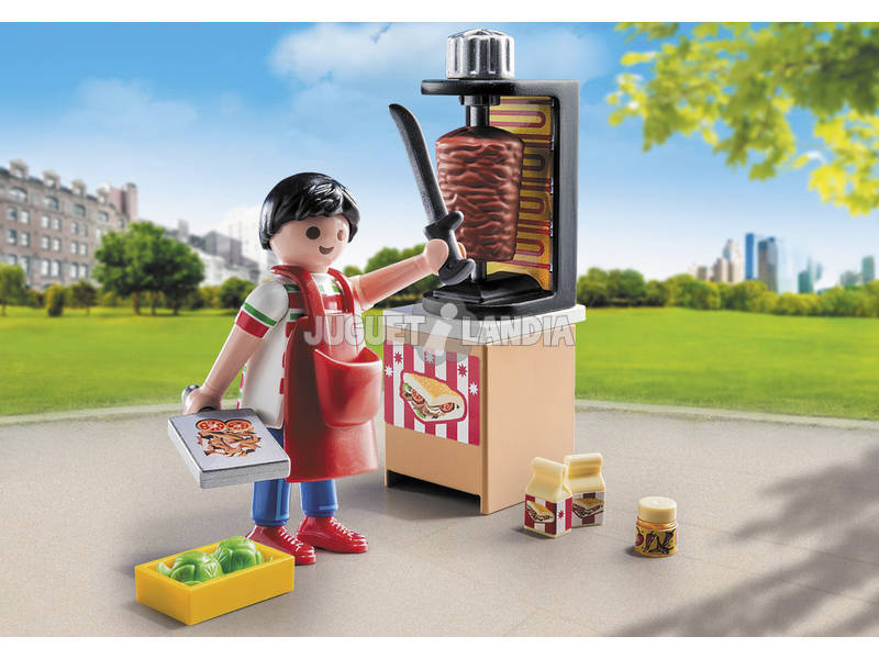 Playmobil vendedor Kebab 9088
