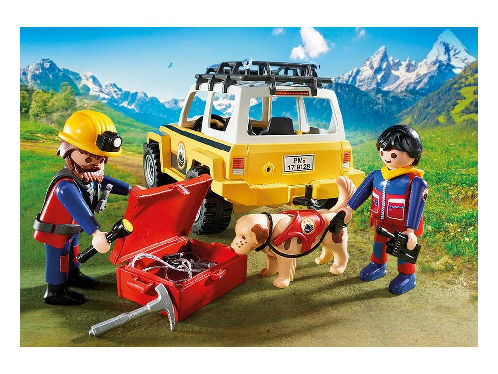 Playmobil Mountain Rescue Vehicle 9128
