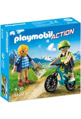 Playmobil Ciclista e Excursionista 9129