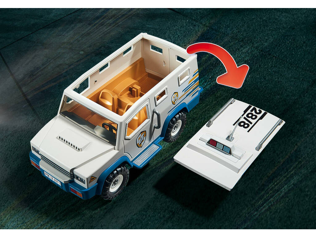 Playmobil Vehículo Blindado 9371