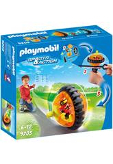 Playmobil Speed Roller arancio con Robot 9203