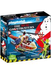 Playmobil Venkman avec H�licopt�re 9385