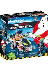 Playmobil Cazafantasmas Stanz con Moto Voladora 9388