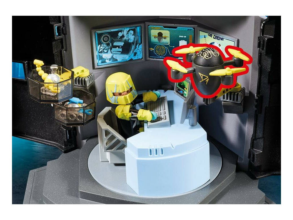 Playmobil Top Agents Centro di comando del Dr.Drone 9250