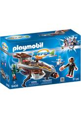 Playmobil Gene e Sykroniano Com Nave 9408