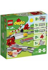 Lego Duplo Vías Ferroviarias 10882