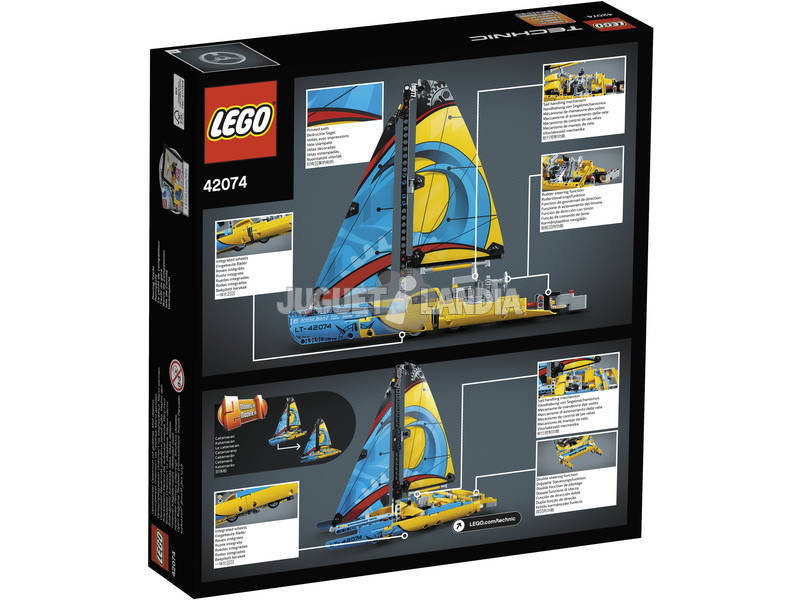 Lego Technic Barco de Competição 42074