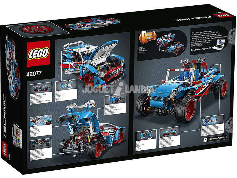  Lego Technic Carro de Rally Mattel 42077