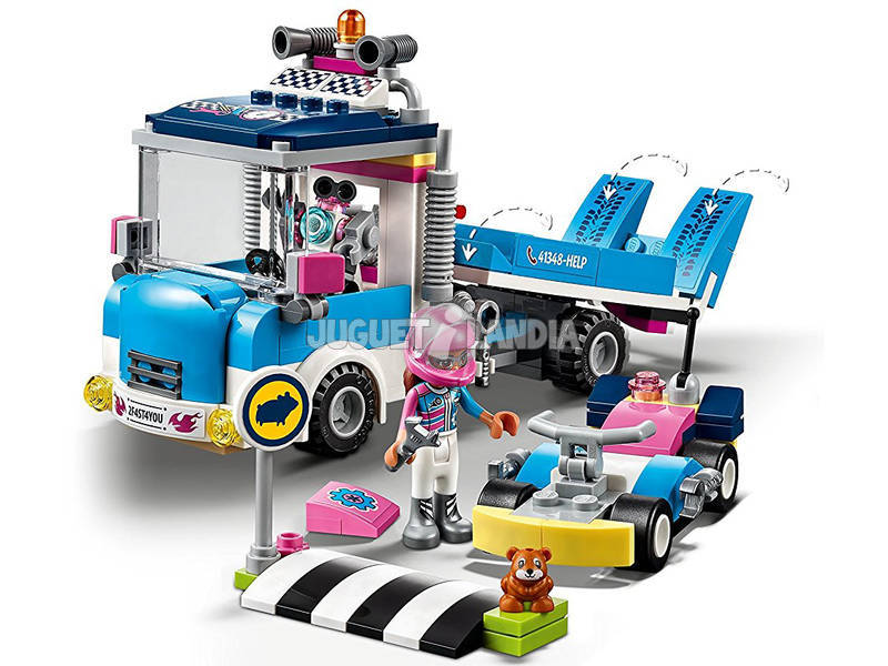 Lego Friends Camion di Servizio e manutenzione 41348