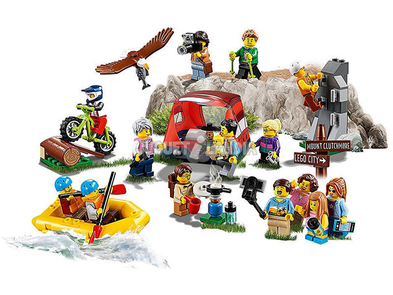 Lego City Pack Figuras Aventuras al Aire Libre 60202