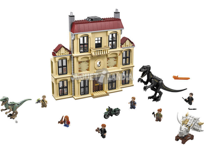 Lego Jurassic World Attacco dell'Indoraptor al Lockwood Estate 75930