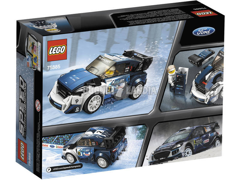 Lego Speed Campeões Ford Fiesta M-Sport WRC 75885
