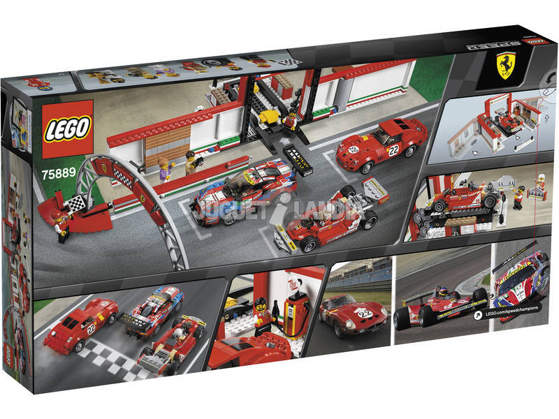 Lego Speed Champions Werkstatt Definitiv von Ferrari 75889
