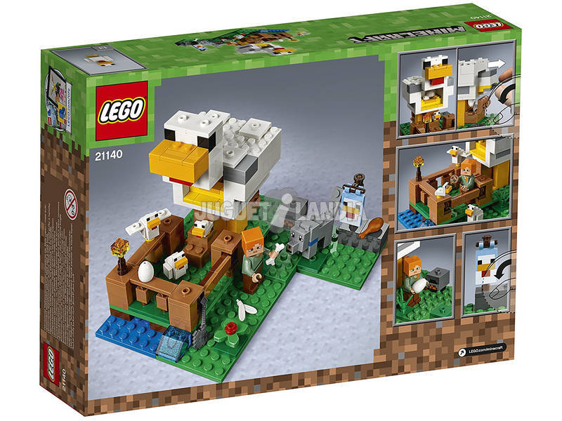 Lego Minecraft der Hühnerstall 21140