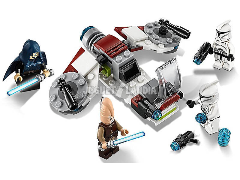 Lego Star Wars Pack Kampf Jedi und Soldaten Clon 75206