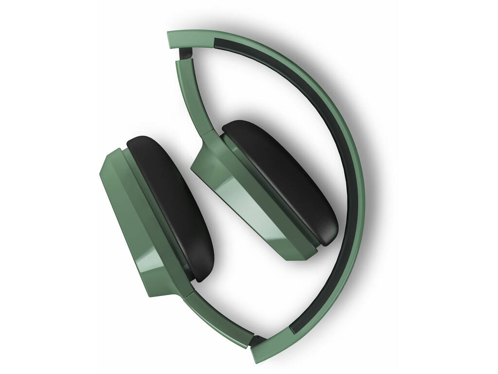 Fones de ouvido Mic 1 cor verde sistema de energia 428380