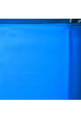 Liner Bleu pour Piscine en Bois 672 x 472 x 146 cm Gre 786334 