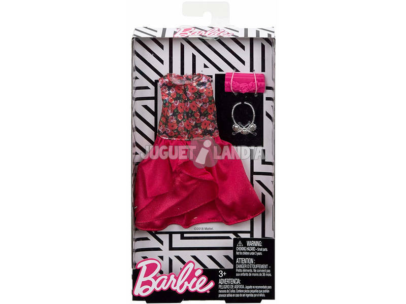Conjunto Barbie Moda Look Completo Mattel FND47