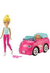 Barbie On The Go Poup�e Avec Mini V�hicule Surtido Mattel FHV76
