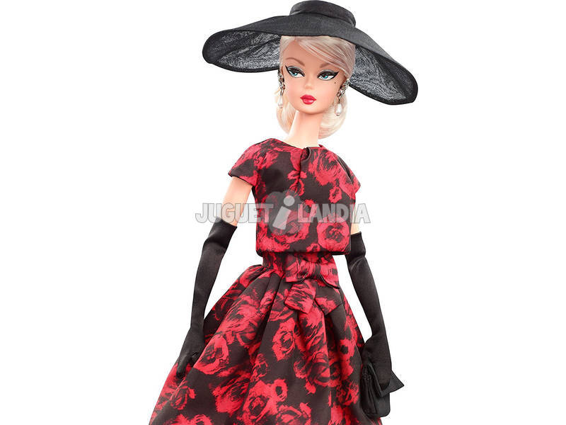 Barbie Colection Elegant Rose Cocktail Dress Mattel FJH77
