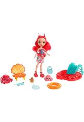 Enchantimals Mu�eca Mundo Acu�tico Mattel FKV58