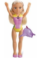 Nancy Nadando Entre Delfines Famosa 700014113