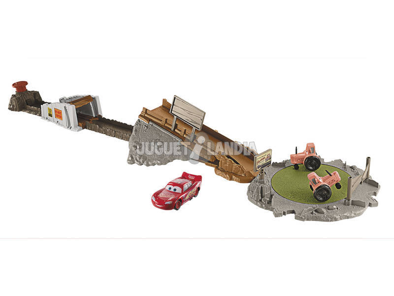 Cars Pista Tractores Chiflados Mattel FLK03