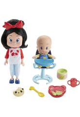 Cleo y Cuqu�n �Vamos a Comer! Mattel FLW48