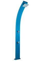 Ducha Solar Aluminio Spring Azul Con Enjuaga Pies Poolstar DS-A122BL