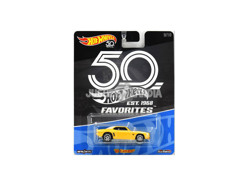 Hot Wheels Sortido Veículos Premium 50º Aniversário Mattel FLF35