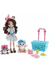Enchantimals Mu�eca Vamos De P�cnic Ositos Mattel FCC64