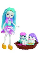 Enchantimals Playset Pigiama Party Ohana La Gufetta Mattel FCG78