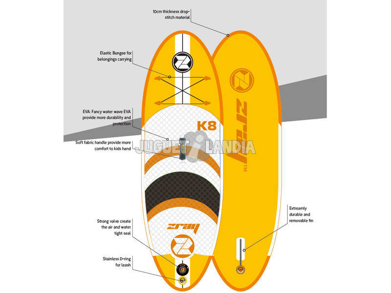 Tavola Stand Up Paddle Surf Zray K8 