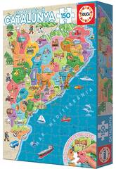 Puzzle 150 Regionen von Catalunya Educa 17269