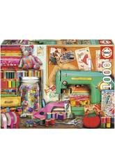 Puzzle 1000 Rincón De Costura Educa 17660