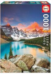 PUZZLE 1000 Lago Moraine, Banff National Park, Canadá Educa 17739