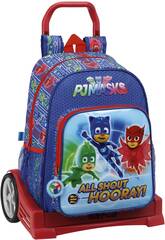 PJ Mask Mochila com Carro Evolution Safta 611711860