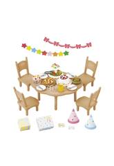 Sylvanian Families Goûter d'Anniversaire Epoch d'Enfance 4269