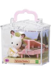 Sylvanian Families Coffret Bébé Lapin avec Piano Epoch d'Enfance 5202