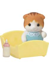 Sylvanian Families Bébé Chat Roux Epoch d'Enfance 5291