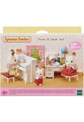 Sylvanian Families Pianoforte e Scrivania Set 5284