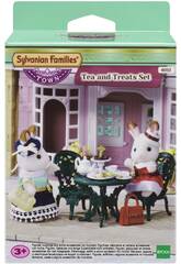 Sylvanian Families Set de Th et de Gourmandises Epoch d'Enfance 6012