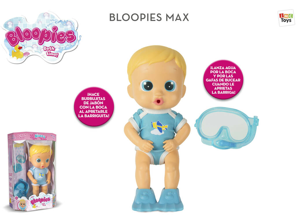 Puppe Bloopies Max IMC Toys 95632